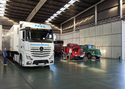 Inspección de camión de transporte Grupo Nazarenos